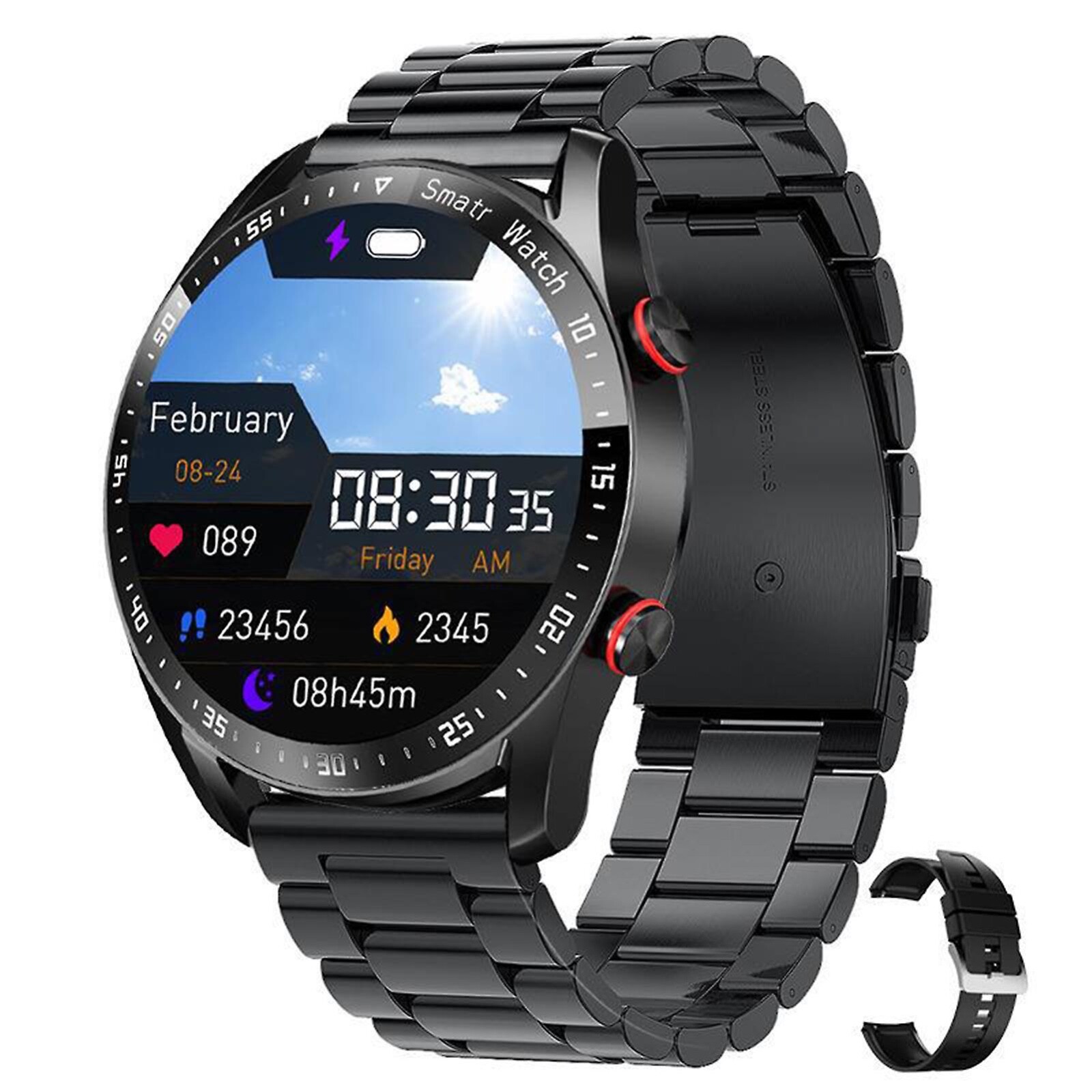 Smart Watch For Men Women Waterproof Smartwatch Bluetooth For iPhone Samsung