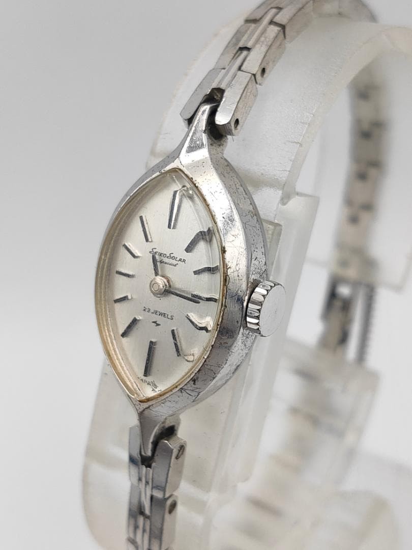 NEEDS SERVICE Seiko Solar Special 1040-7041 23 Jewels Manual Wind Watch | Japan