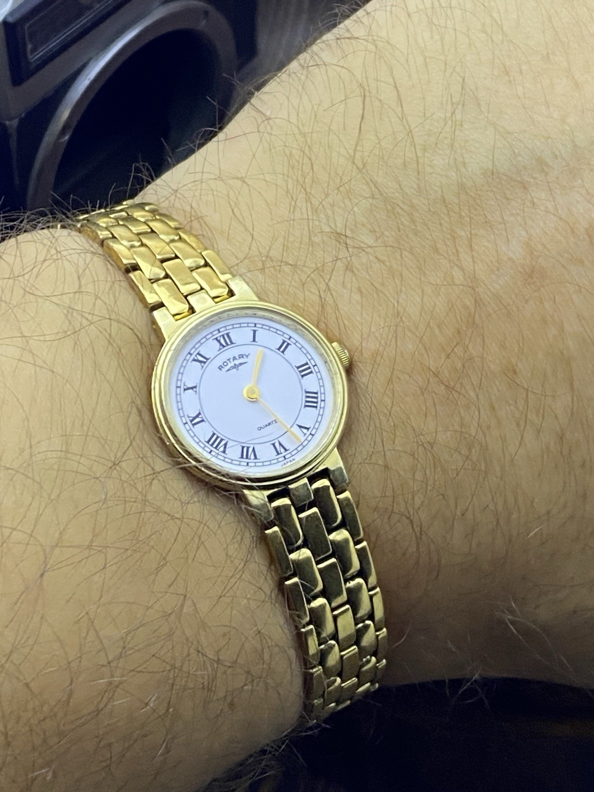 RARE UNIQUE Women’s SWISS Vintage 90’s Quartz Watch ROTARY #8956