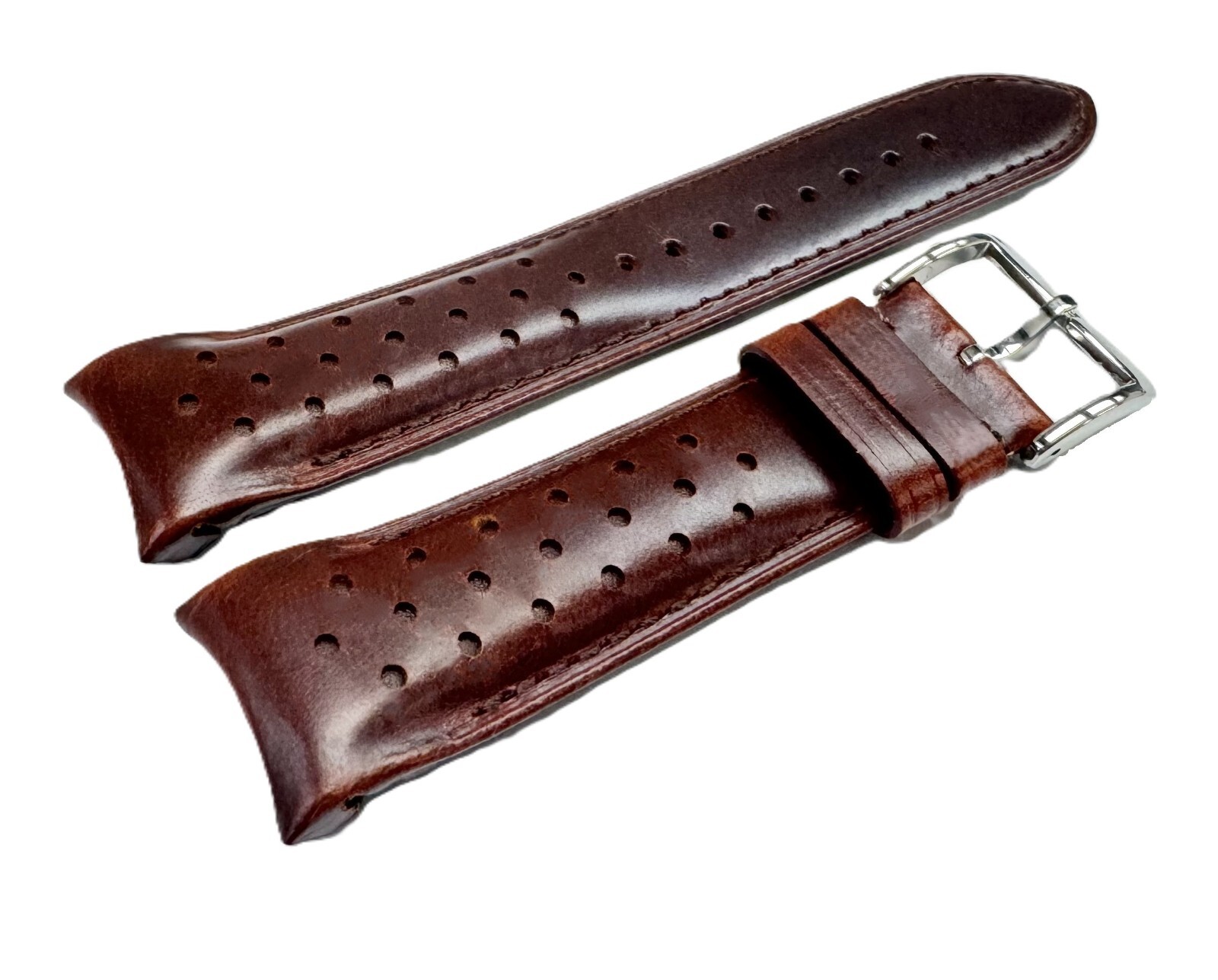 Genuine Leather Brown Color Watch Band for Seiko, Citizen Watch, CA0648-09L