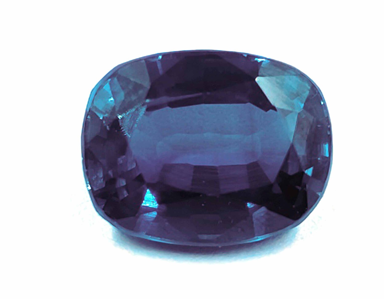 NATURAL EGL CERTIFIED 9CT BLUE SAPPHIRE SRI LANKA CUSHION CUT LOOSE GEMSTONE KKN