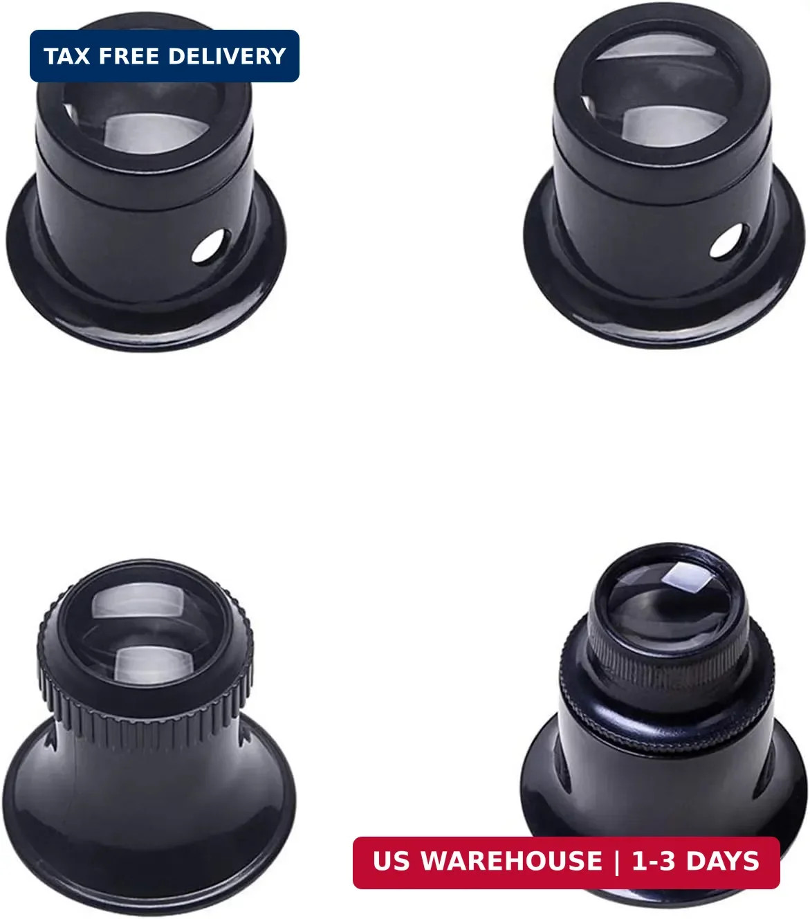 Jewelers Loupe Portable Monocular Magnifier Experimental Tools Magnifying Glass