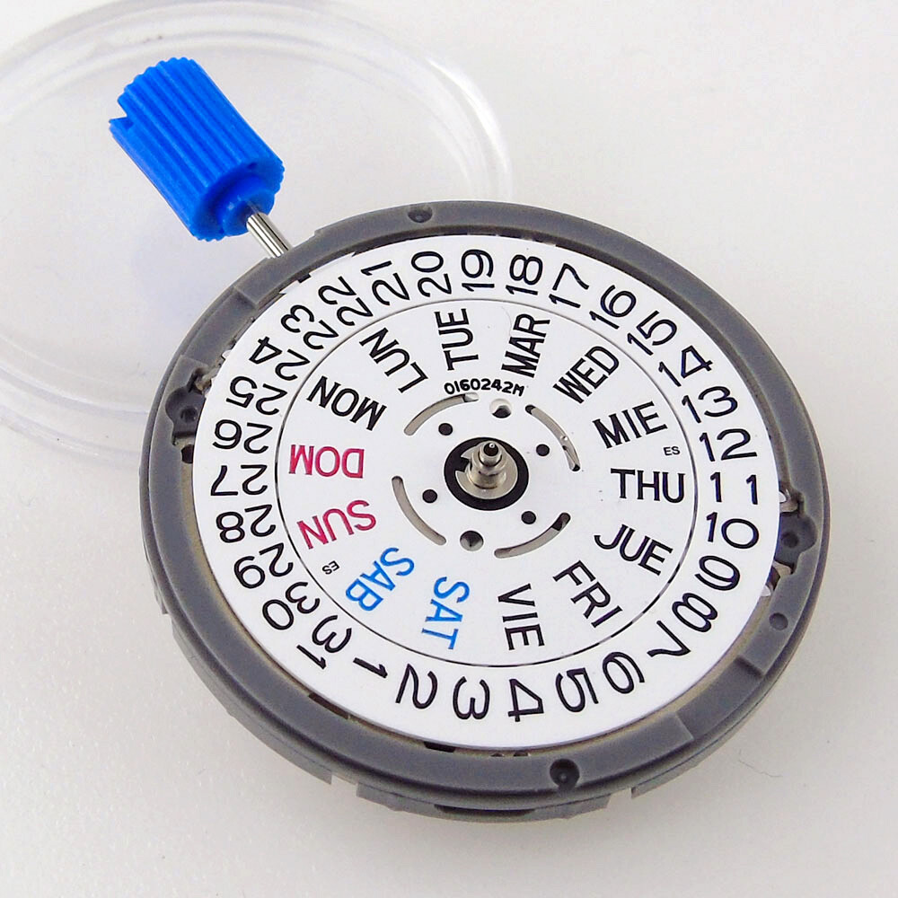 English SPANISH NH36 NH36A mechanical auto movement 3 o’clock/3. 8 o’clock Crown