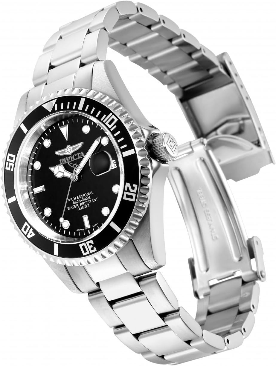 Invicta Men’s 8932OB Pro Diver Analog Display Quartz Silver Watch