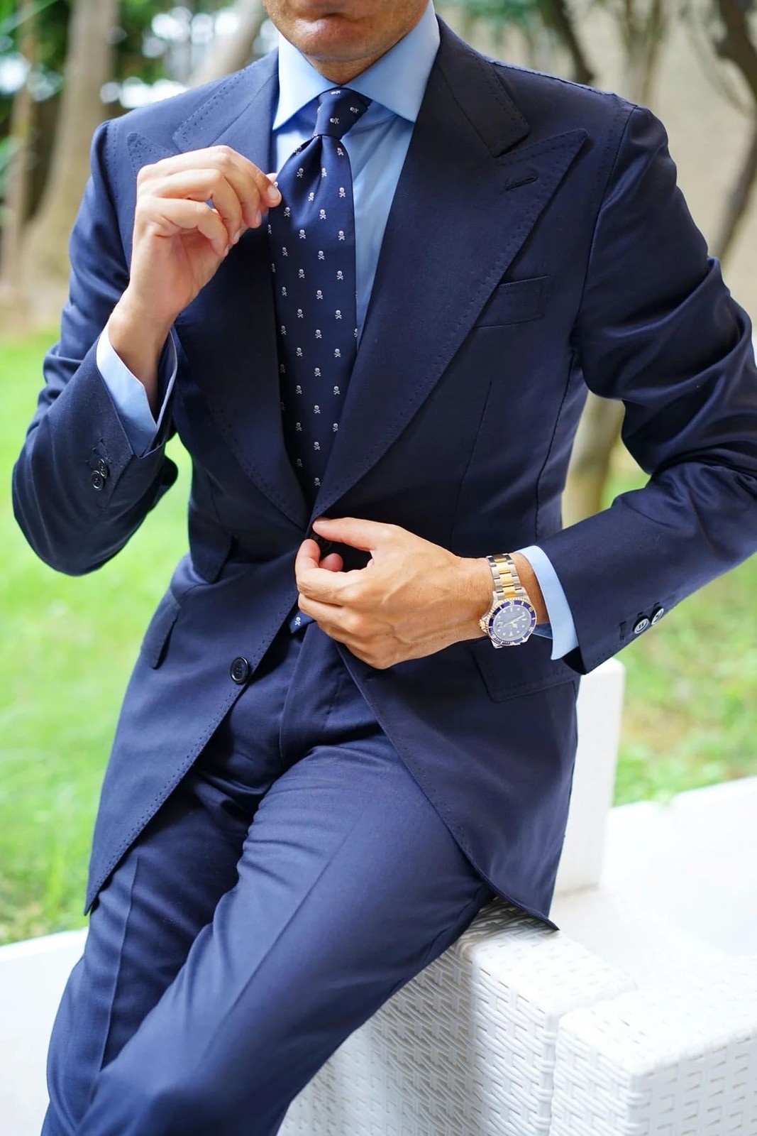 OTAA Casual Ties for Men – Perfect Neck Tie for Groomsmen Wedding Ties or For…