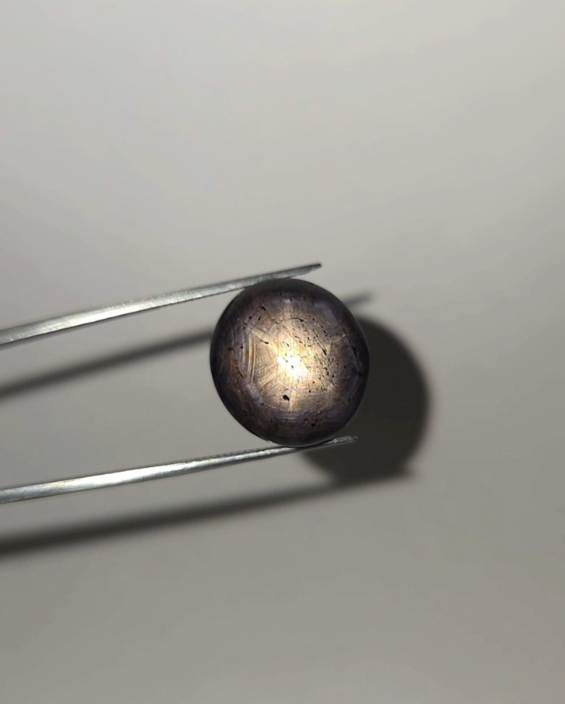 Natural Star Ruby Cabochon 22.65 ct Pink Oval untreated loose gemstone