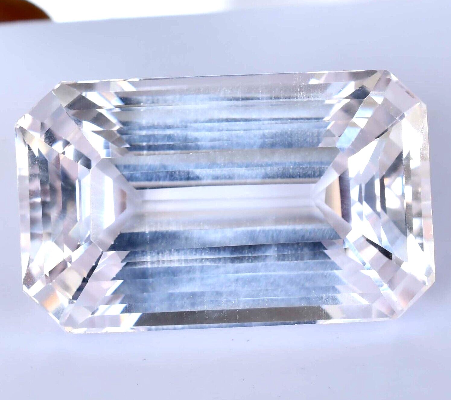 Rare 87.55 CT Natural MONTANA Colorless Sapphire Certified FLAWLESS Gemstone