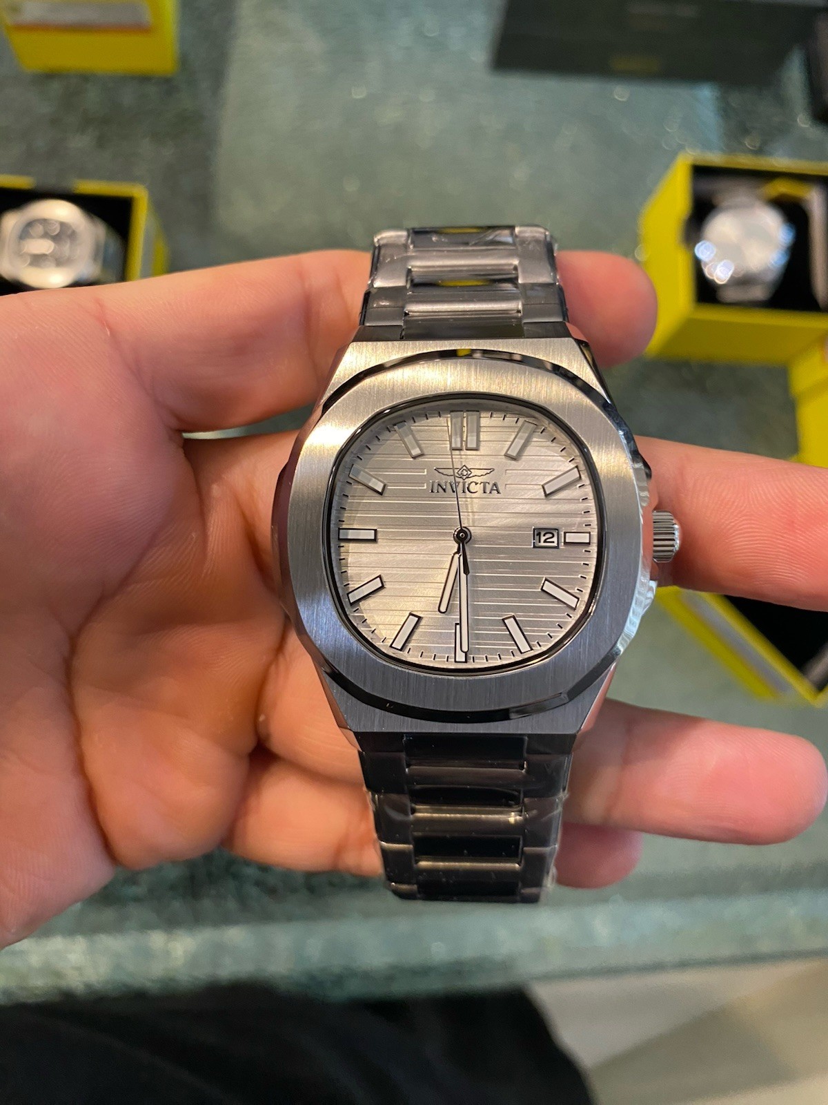Invicta Speedway Quartz Silver Dial Men’s Watch 48318