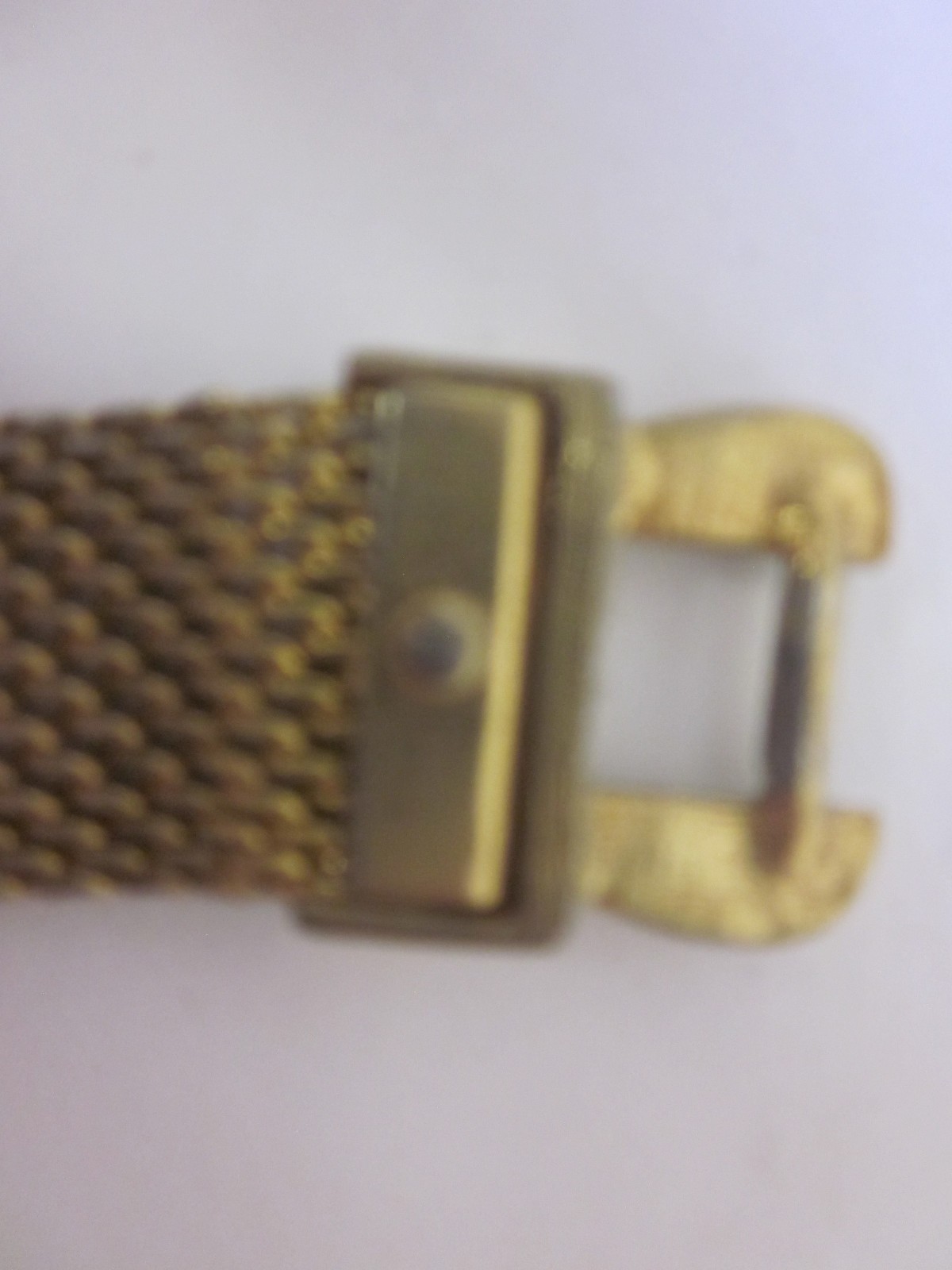 Kirks Folly Anniversary Angel Time Dream Believe Gold Tone Watch 1994 Needs Batt