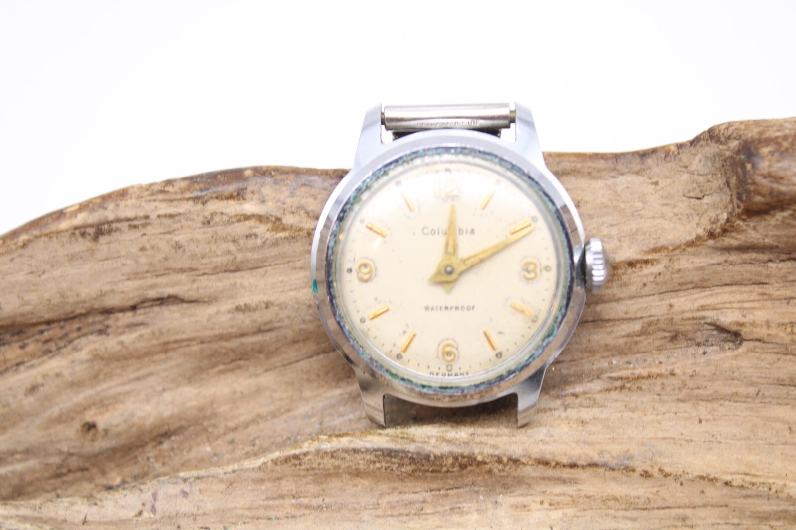WESTCLOX COLUMBIA GERMANY WATCH 29.4mm 15.4mm LUG OVERWOUND (LM)