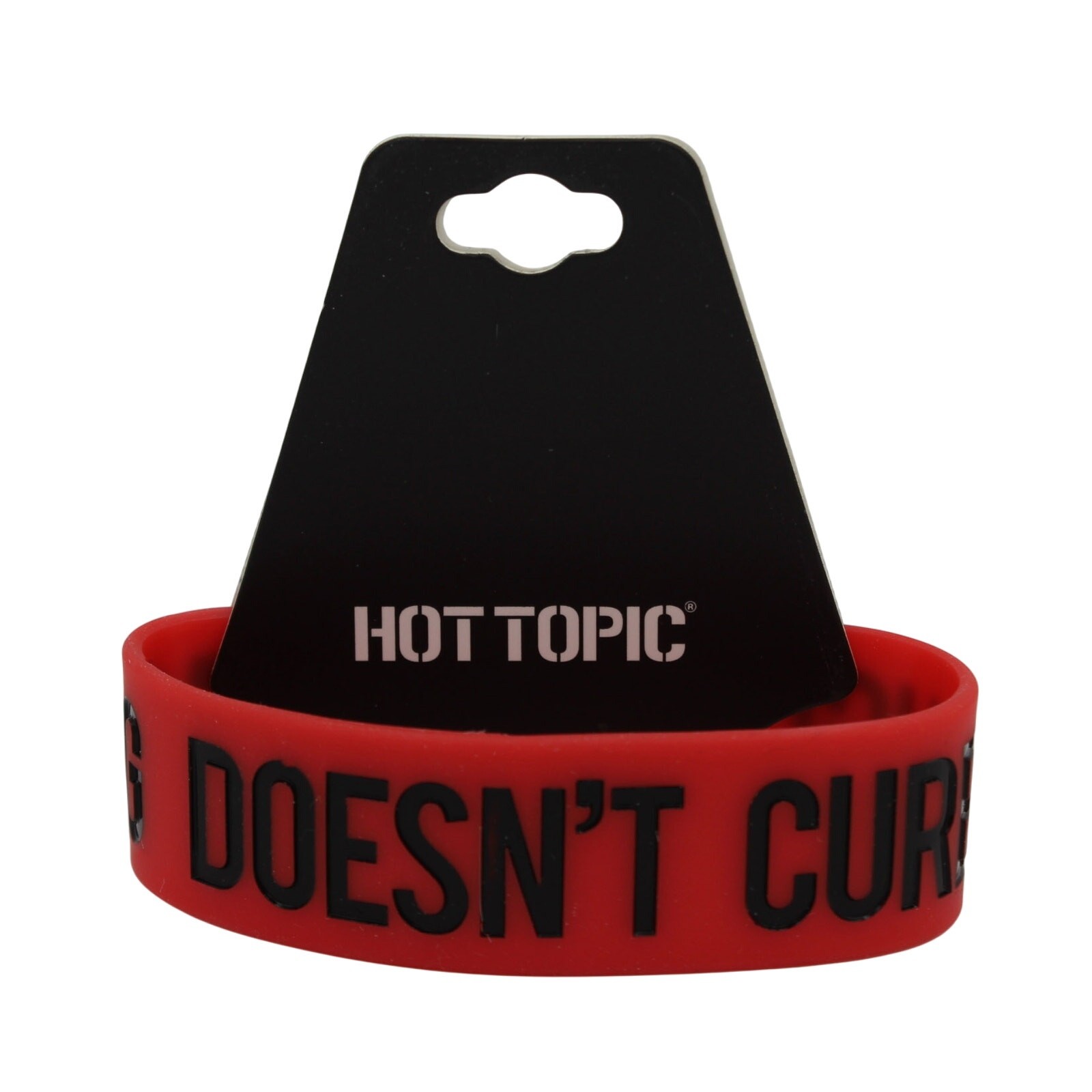 “SWAGG DOESN’T CURE UGLY” Silicone Wristband from Hot Topic #B2204