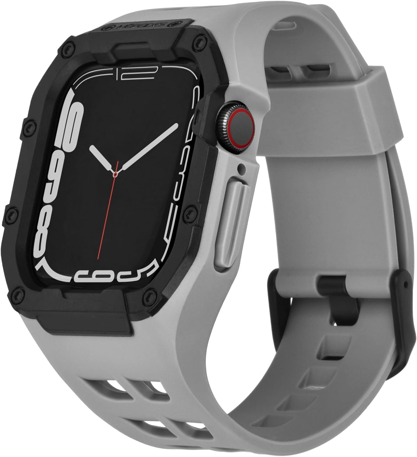 Compatible with Apple Watch Band 45mm 44mm 42mm with Bumper Case