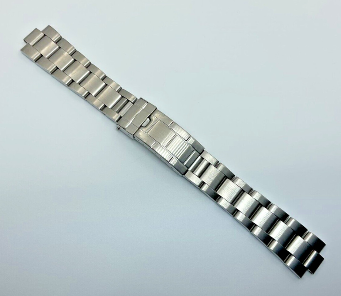 20MM SOLID OYSTER BAND BRACELET FOR 36MM 455B ROLEX SUBMARINER WITH FLIP-LOCK