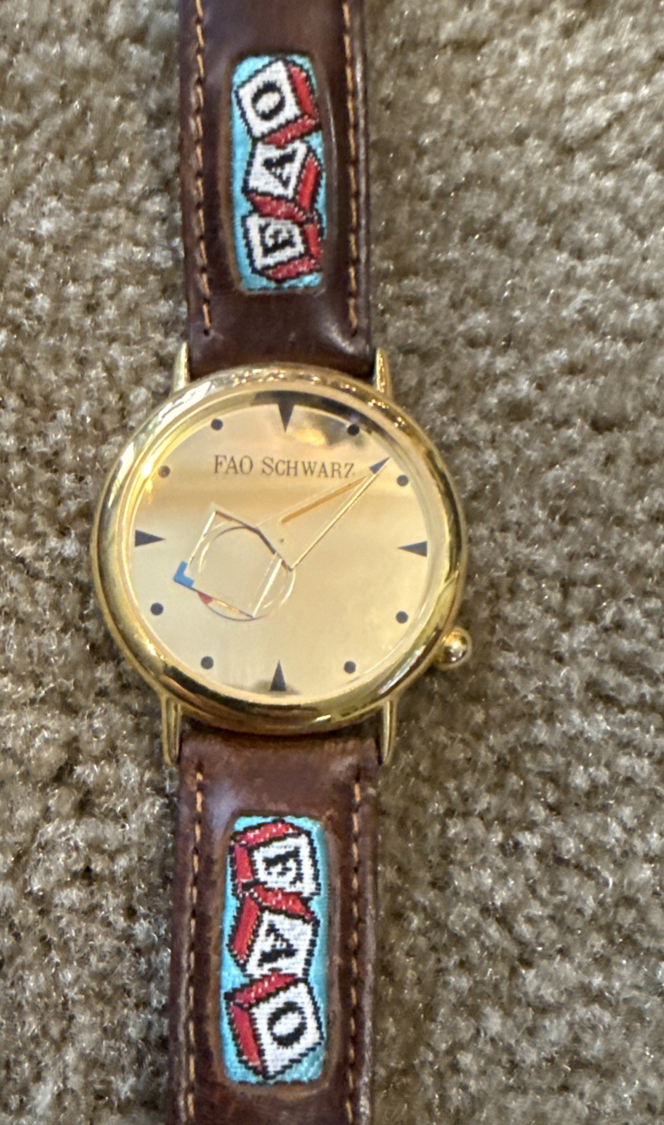 FAO Schwarz 1116 Watch Leather Band
