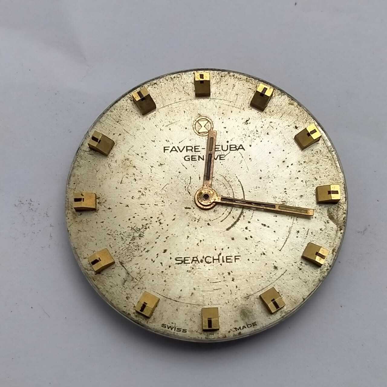 Favre-Leuba 253 Sea Chief Manual Winding Watch Movement MUR466MHN1