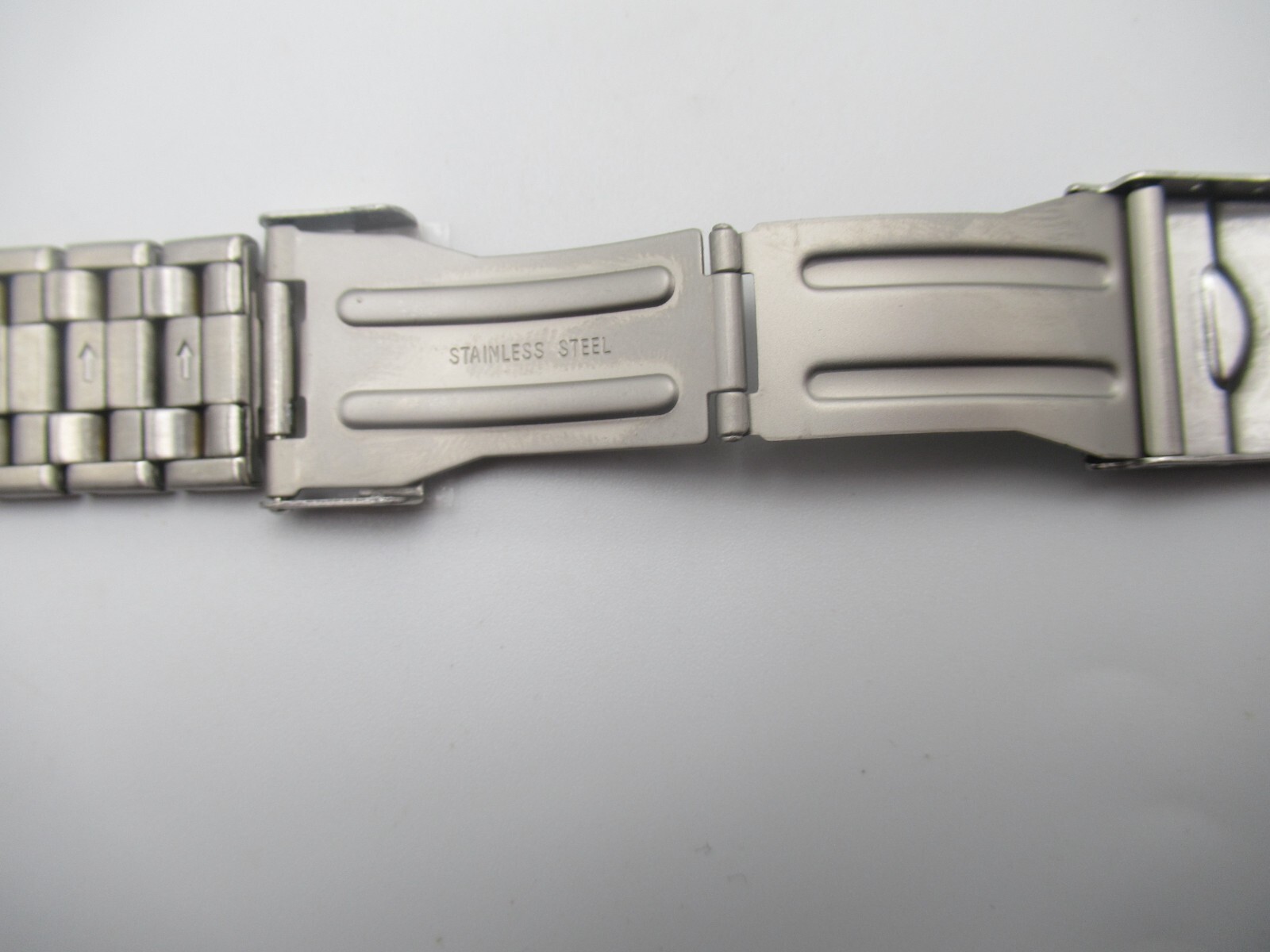 22-28MM Two Tone Stainless Steel Men’s Watch Band