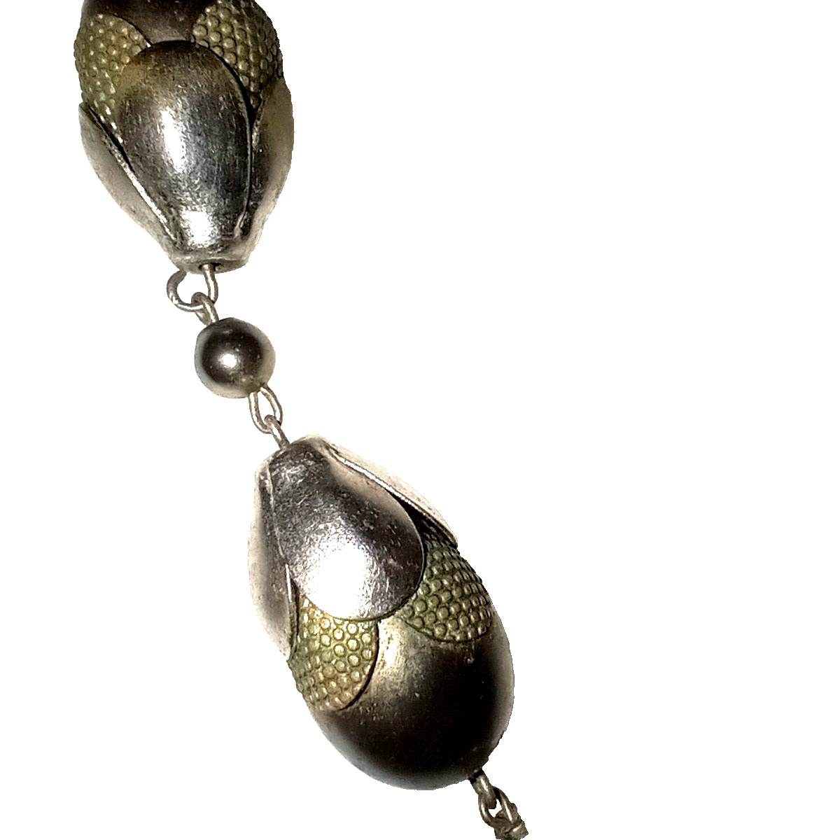 Vintage Art Deco NECKLACE Machine Age Botanical German Modernist J.Bengel School