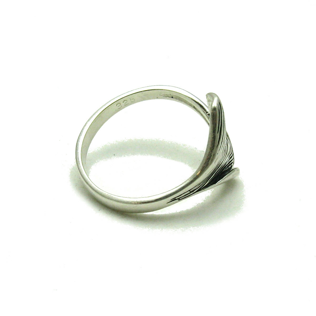 Handmade Sterling Silver Women’s Ring Leaf Hallmarked 925 Nickel Free