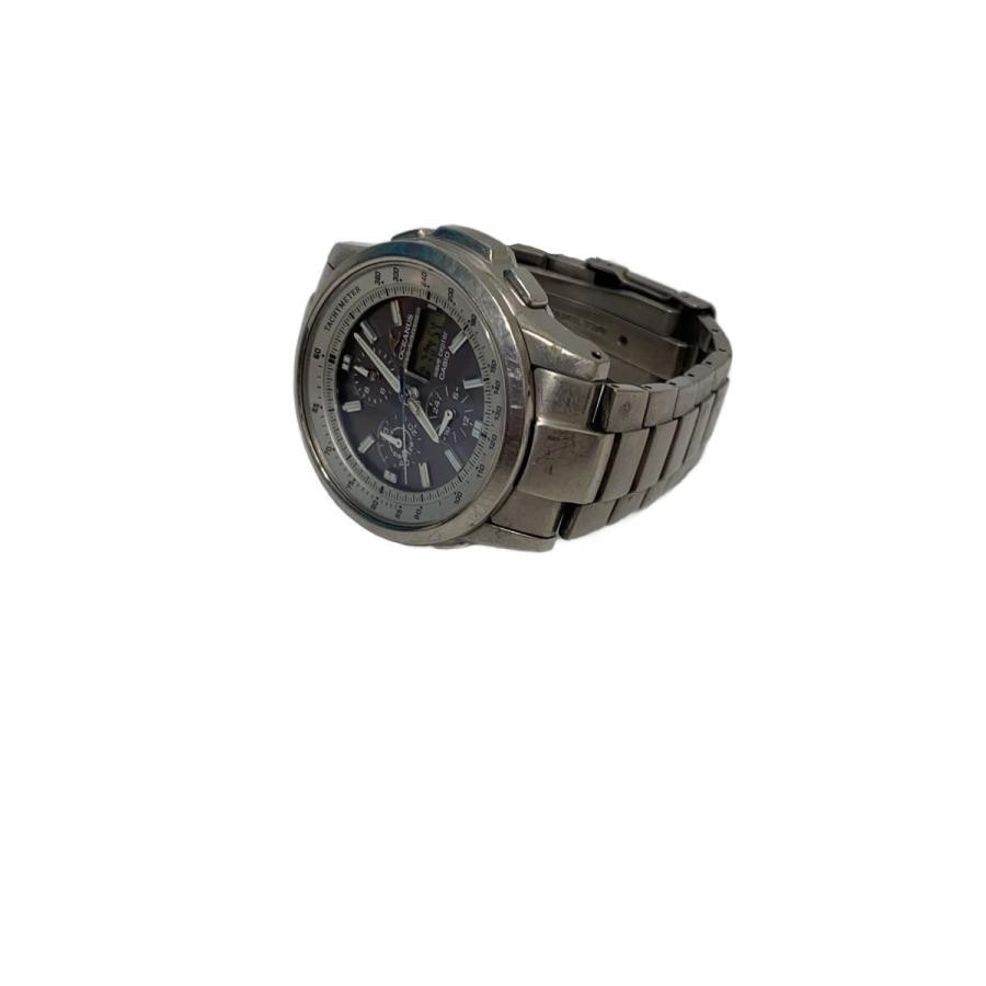 CASIO OCW-500TDJ Case Size 4 ×4cm Wrist Size 16cm Used Watch #61017
