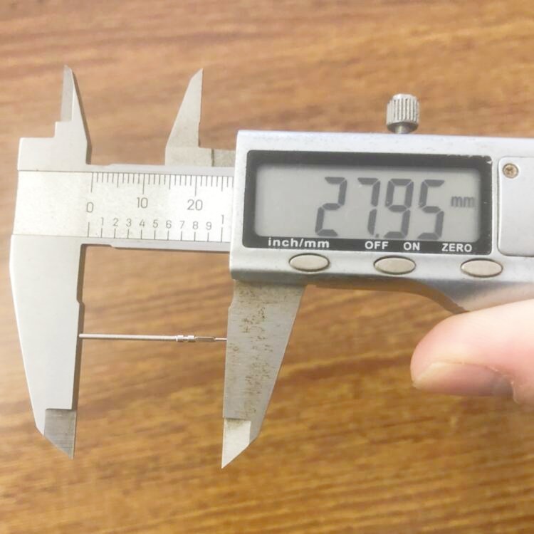 2Pcs Replacement Watch Winding Stem For ETA 6497/6498/ST3600/ST3620 Movement
