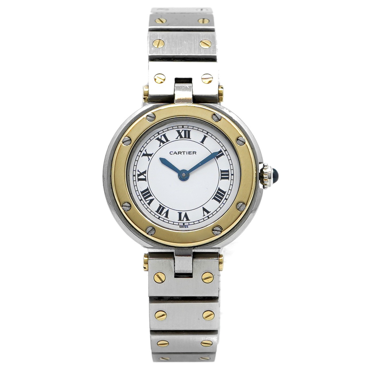Cartier Watch Santos Galbee Ronde 8191 – Inventory 8956 27mm