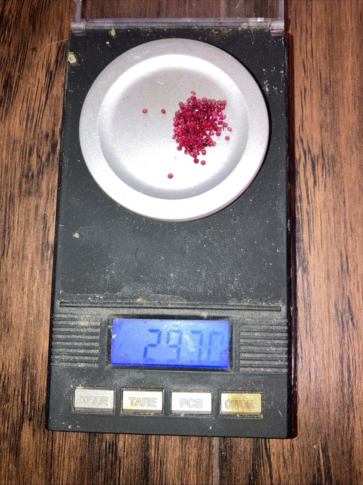 Natural Ruby 2.96Ct Round Cut Pinkish/Red Ruby Lot Of Natural Ruby Gemstone