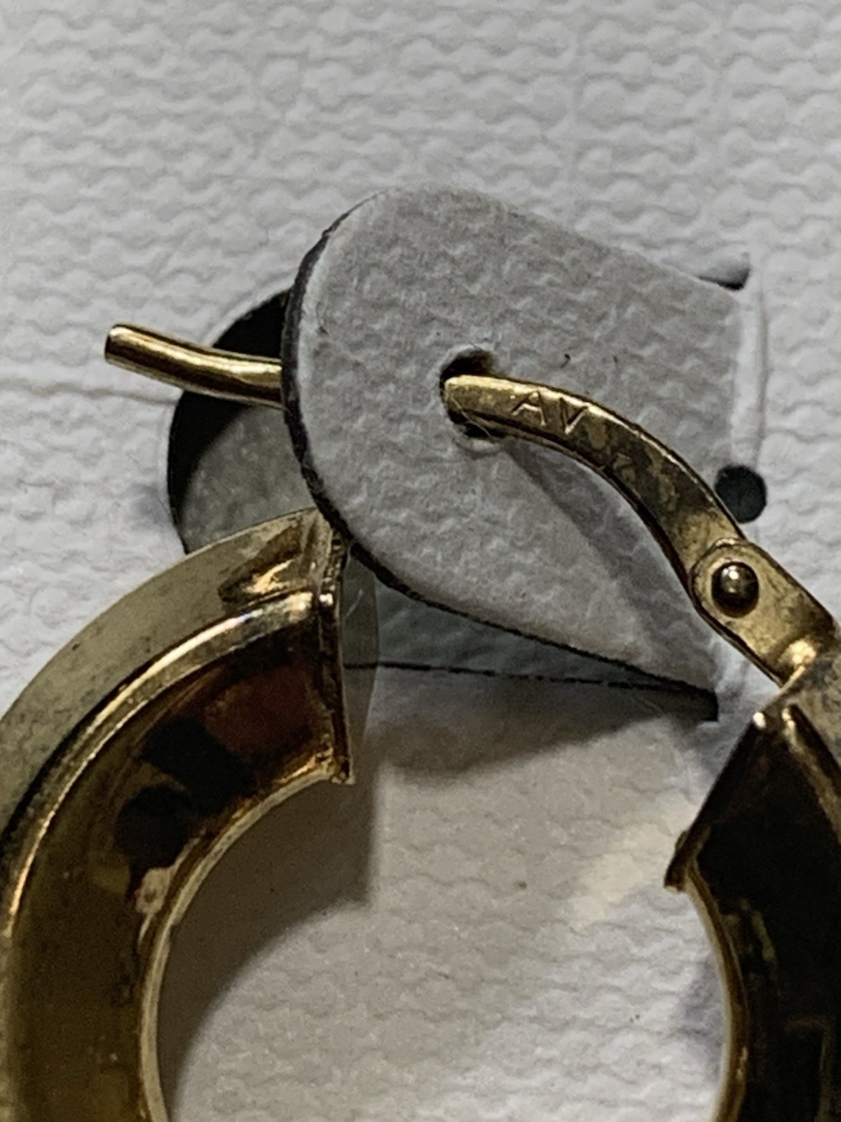 ARGENTO VIVO 18k Gold Plated 925 Sterling Silver Small Hoop Earrings New $68