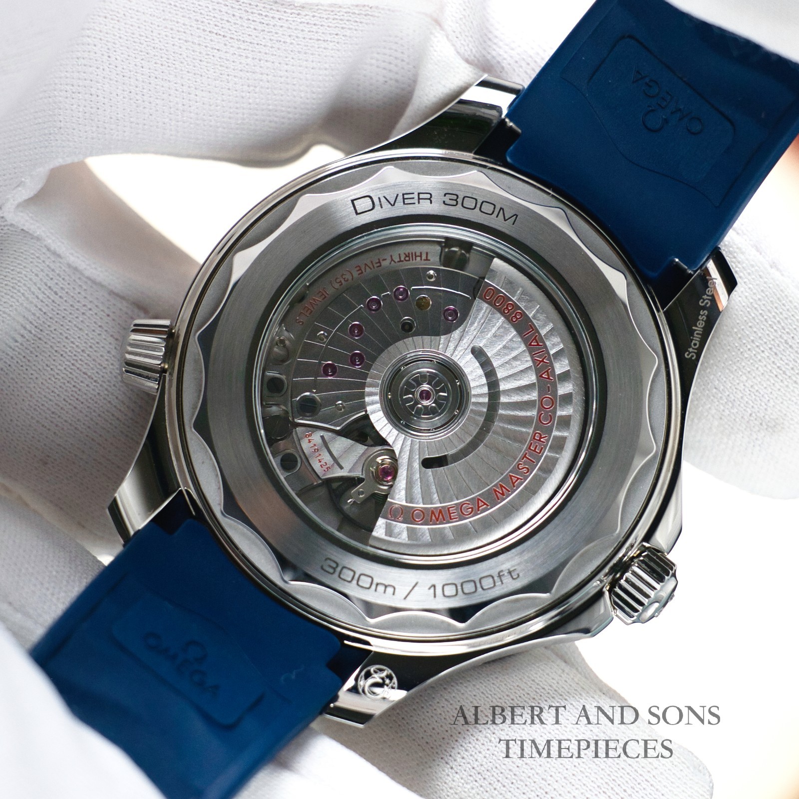 Omega Seamaster Diver 300 210.32.42.20.03.001 42mm Blue Dial Box & Papers