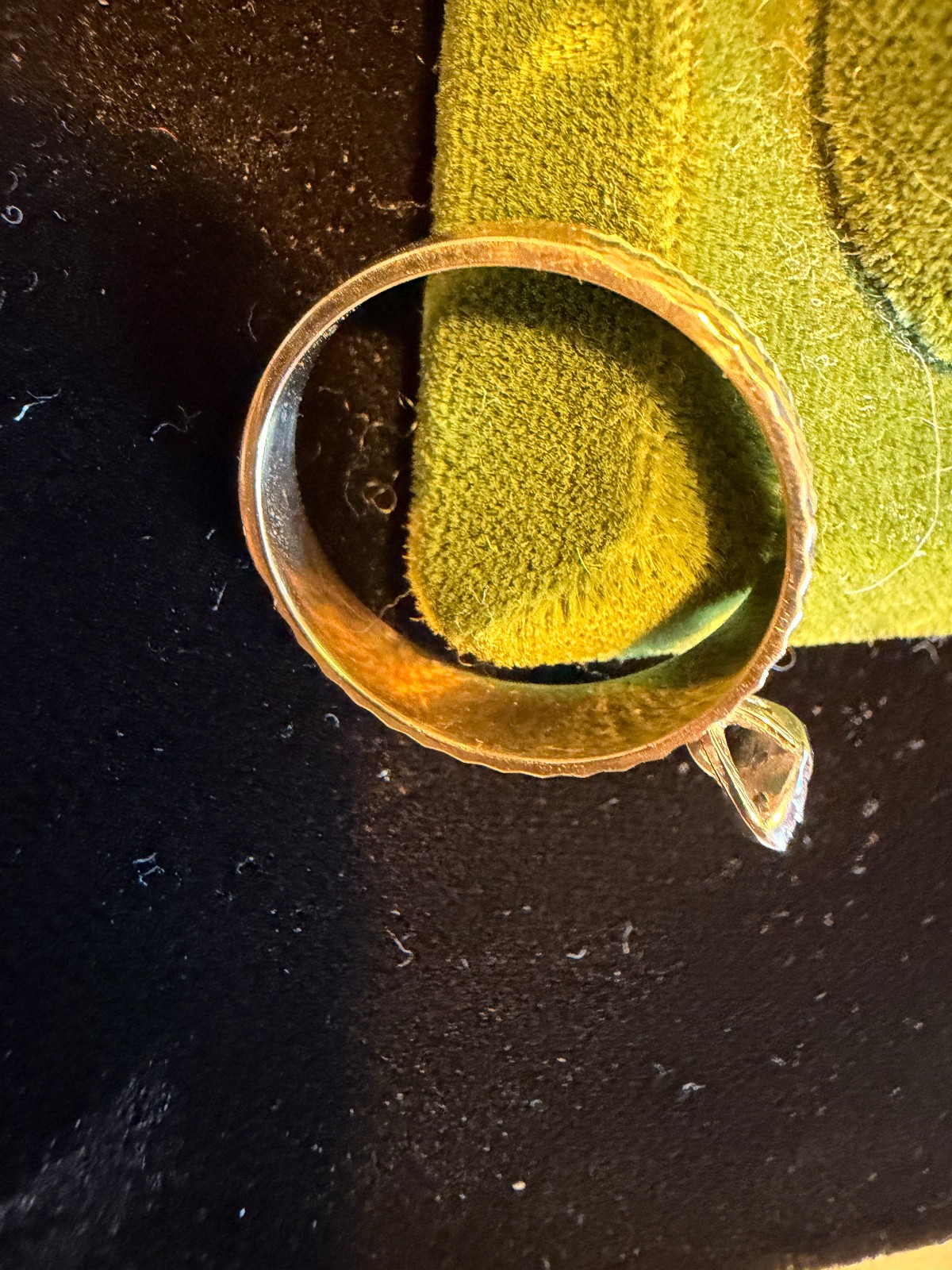 Vintage SOLID 10KT Gold Stamped Size 8 Ring 2.51g New Old Stock!