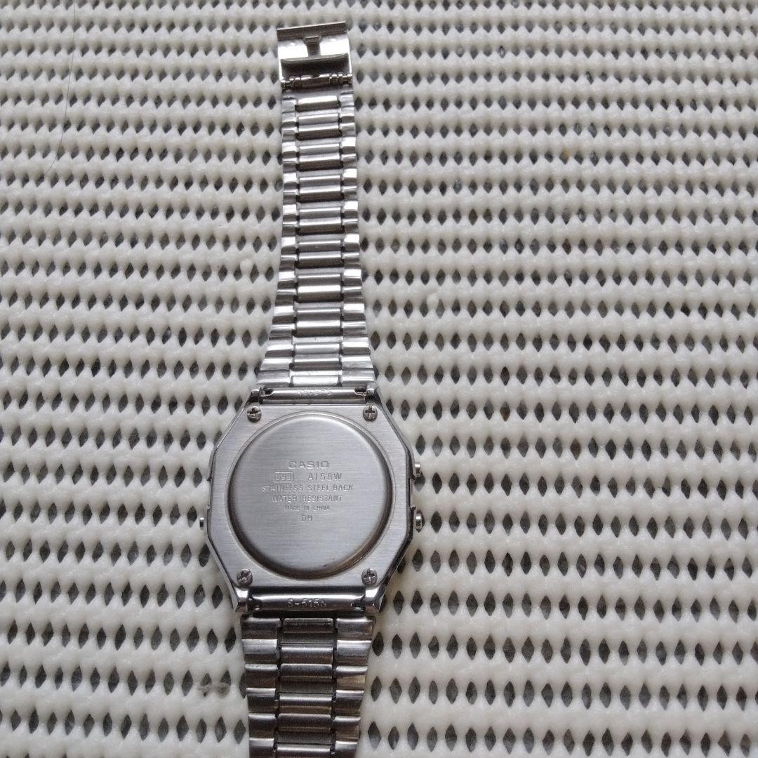 CASIO A158WA-1JH Digital Watch From Japan