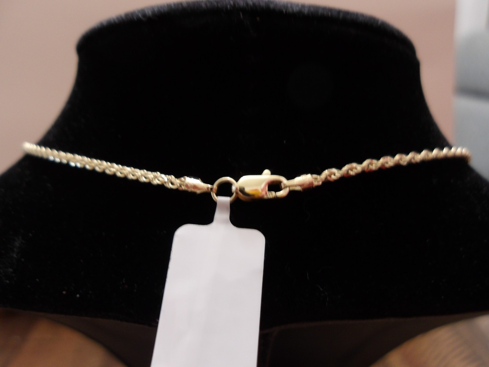 NWT 10K YELLOW GOLD ROPE CHAIN