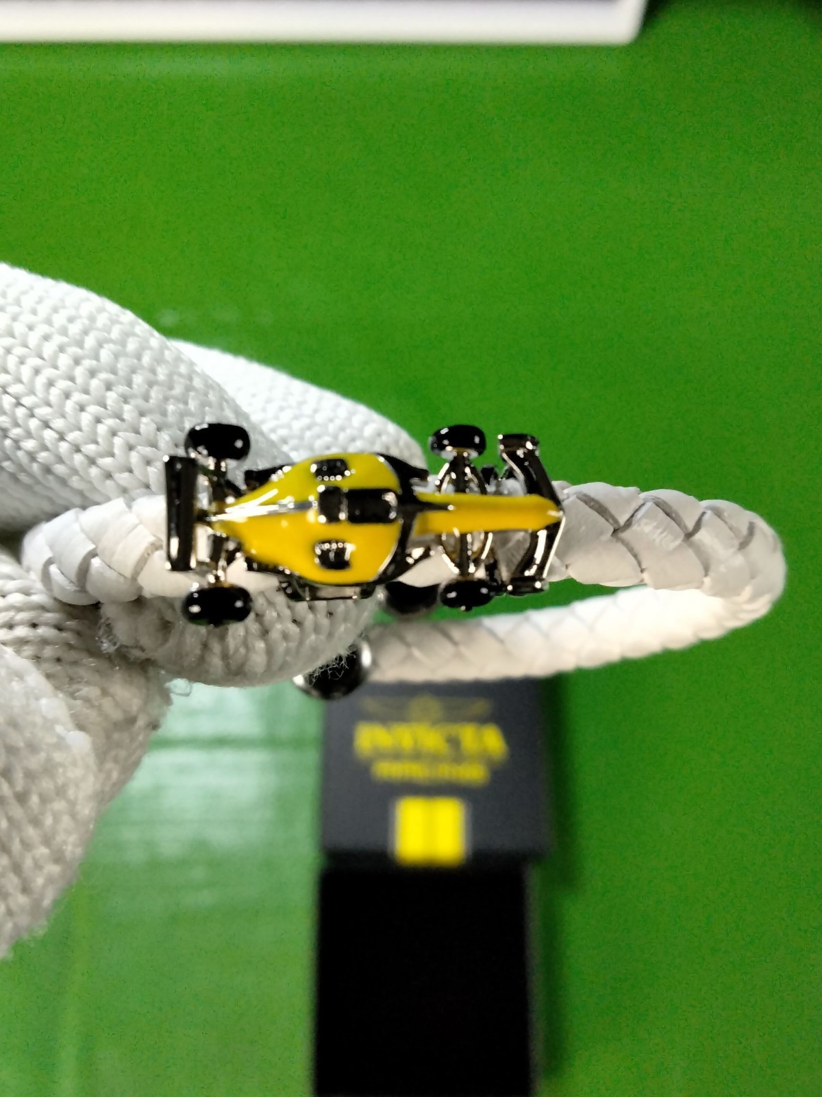 Invicta Racing White Bracelet IG0353-WHT Sport Style Unisex Luxury Accessory