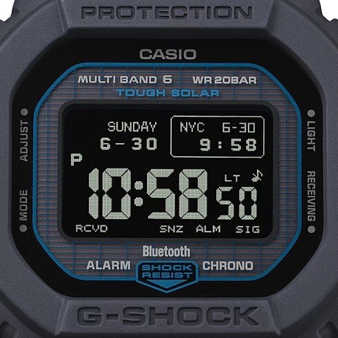 Brand New CASIO G SHOCK GW BX5600CBG 2JR MIP LCD Radio Solar Bluetooth Equipped