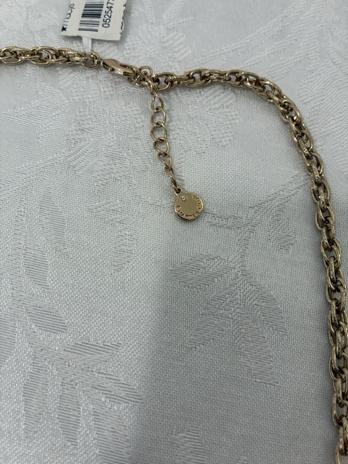 Charter Club Macys Gold Filigree Double Strand Pearl Necklace New NWT