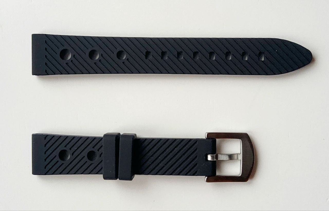 rubber strap suitable for Vostok watches plastic strap adapt to Vostok watches