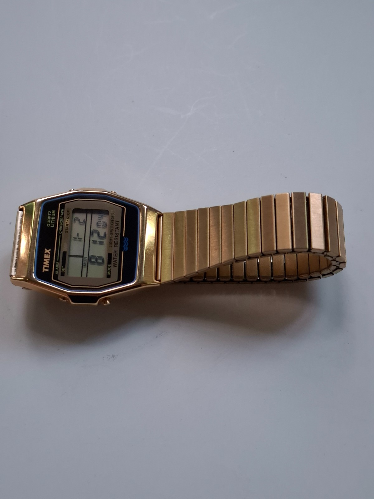 Vintage Timex Lithium Digital Watch Alarm Chronograph NEVER USED NEW BATTERY