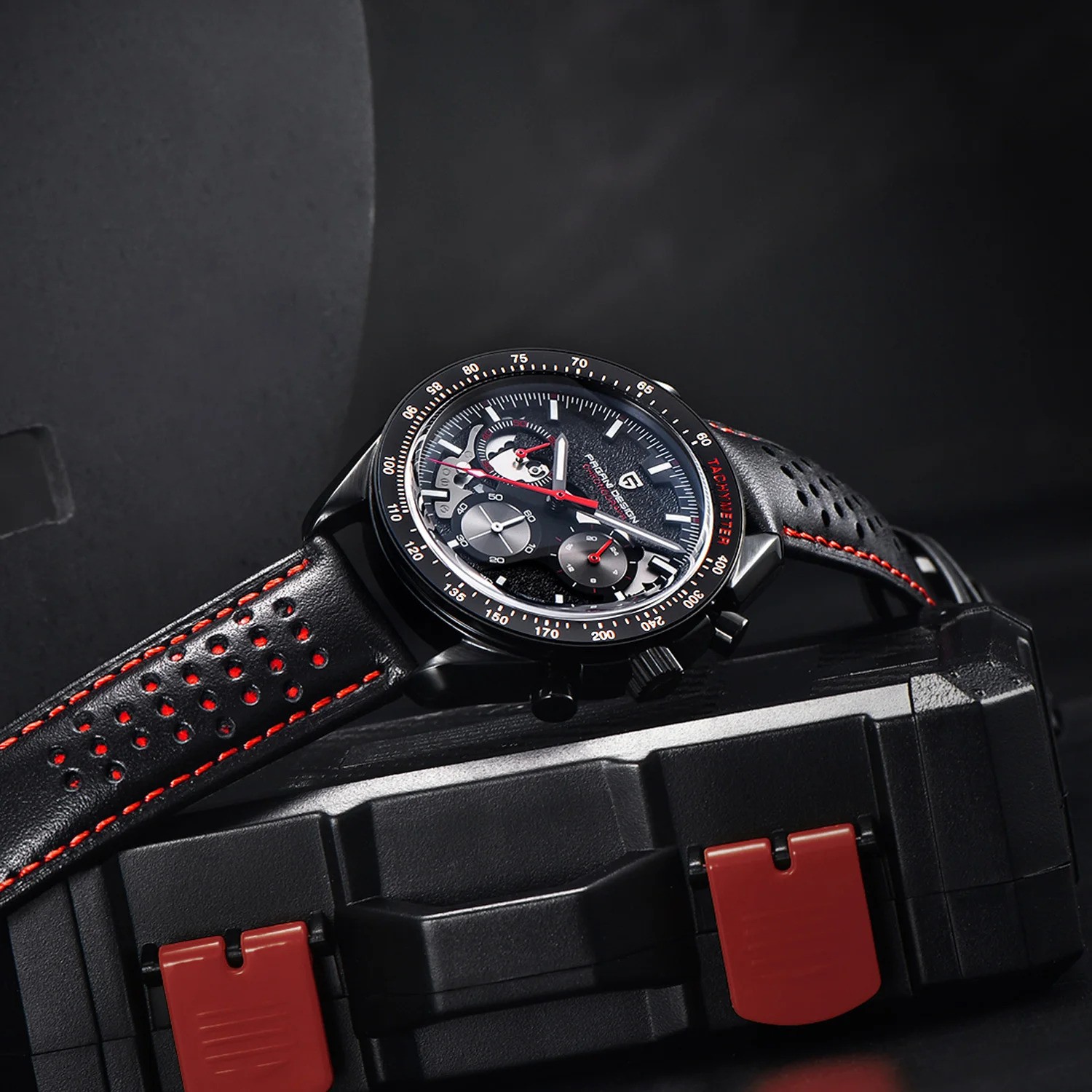 PAGANI DESIGN PD-1779 2025 New Moon Dark Luxury Quartz Chronograph Men’s Watch