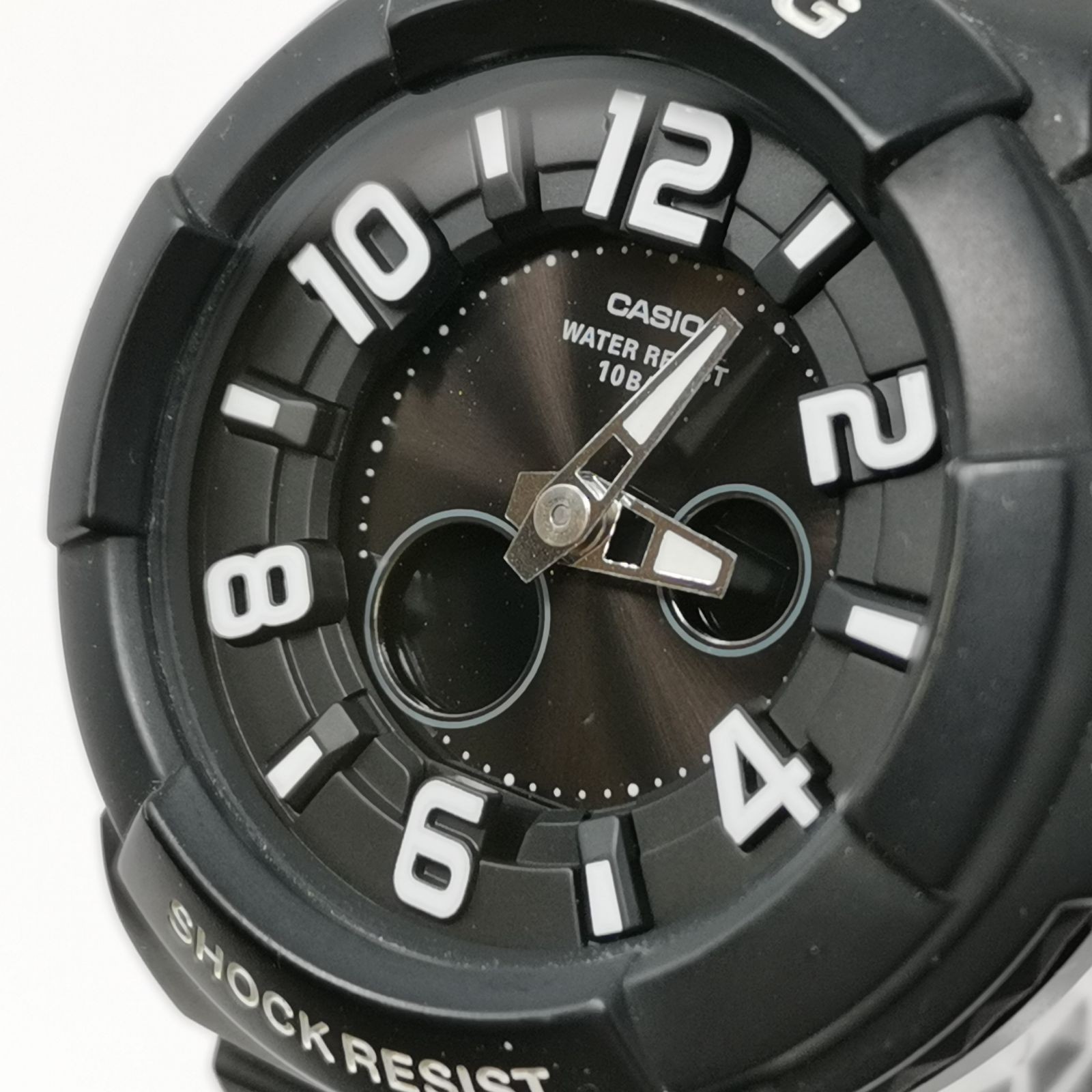 BABY G BGA 132 5232 Ladies Watch Working Black Used Item Management Number KKVNM