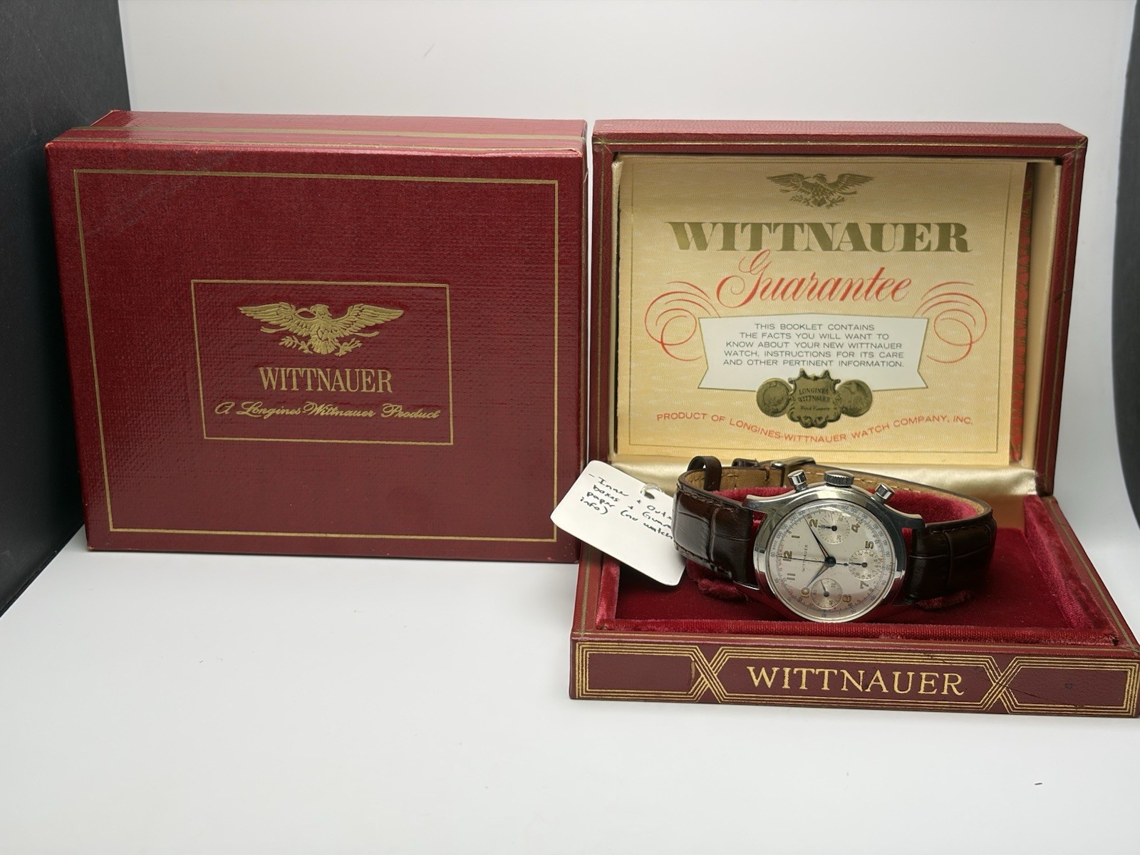 1960s Wittnauer 235T Chronograph – Valjoux 72, Blued Hands – Check It Out!