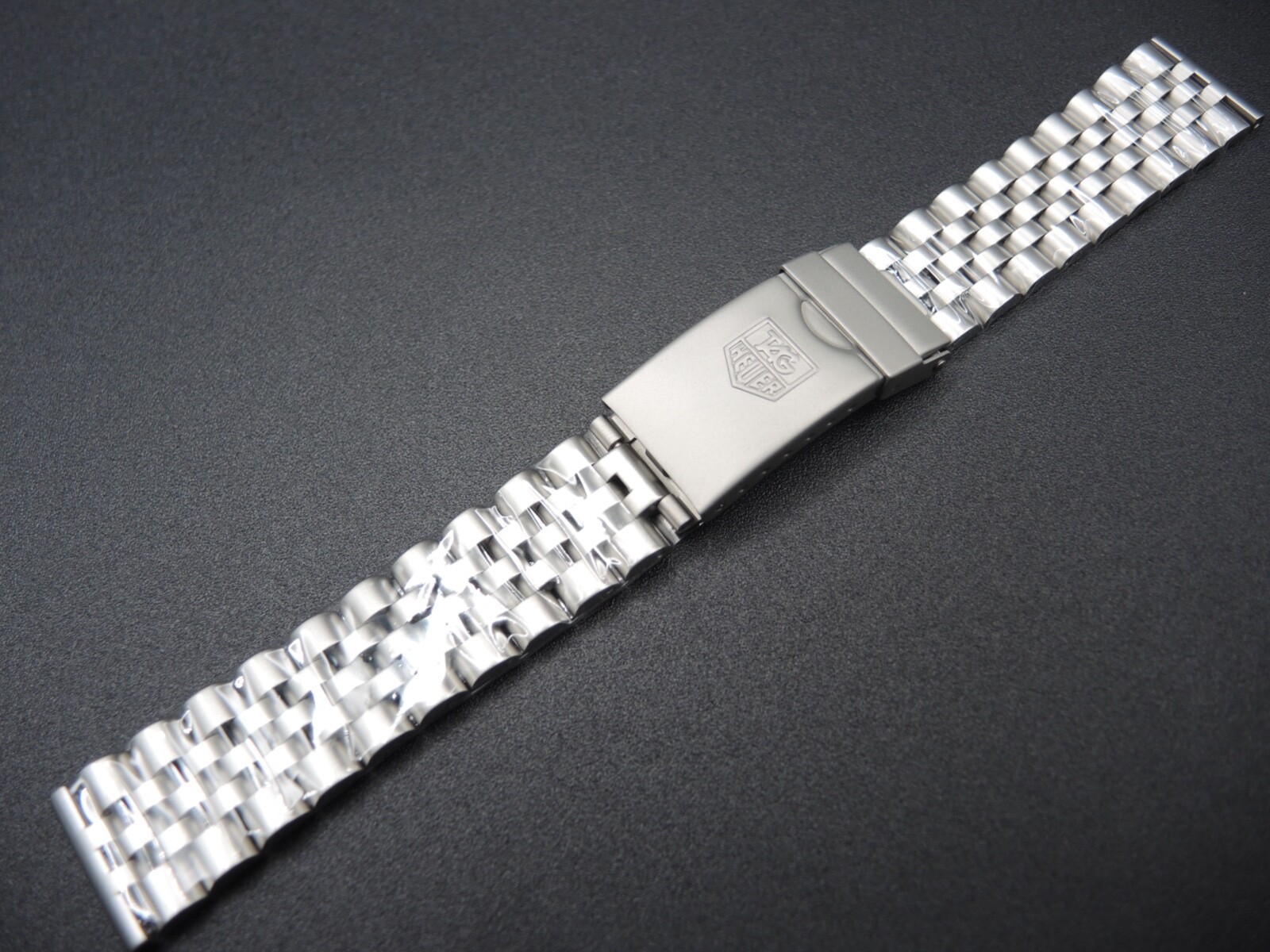 NEW 18MM STAINLESS SOLID LINKS BRACELET TAG HUER F1 WA1210-1215 QUARTZ WATCH