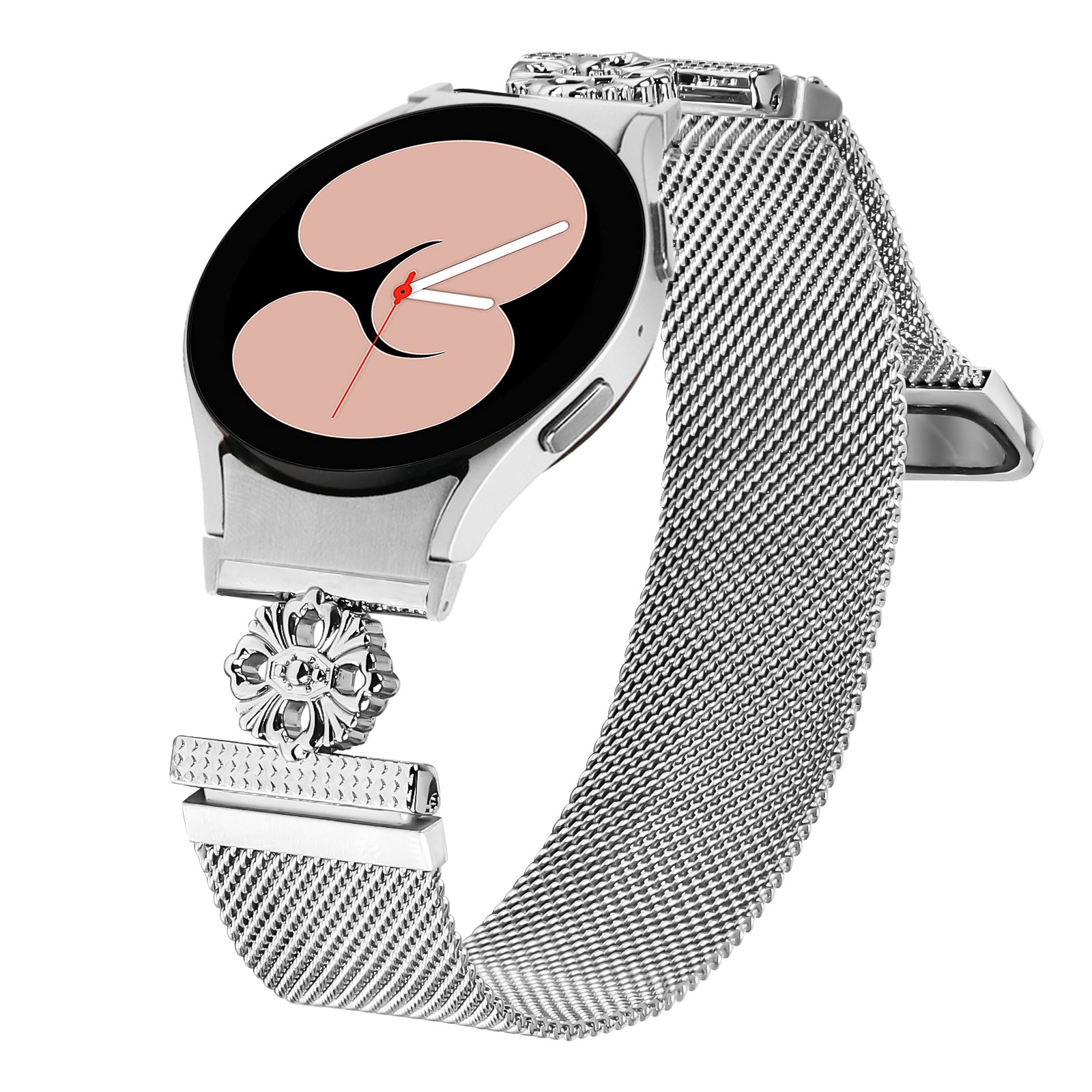 Stainless Steel Metal Replacement Band Compatible with Galaxy Watch 7/6/5/4