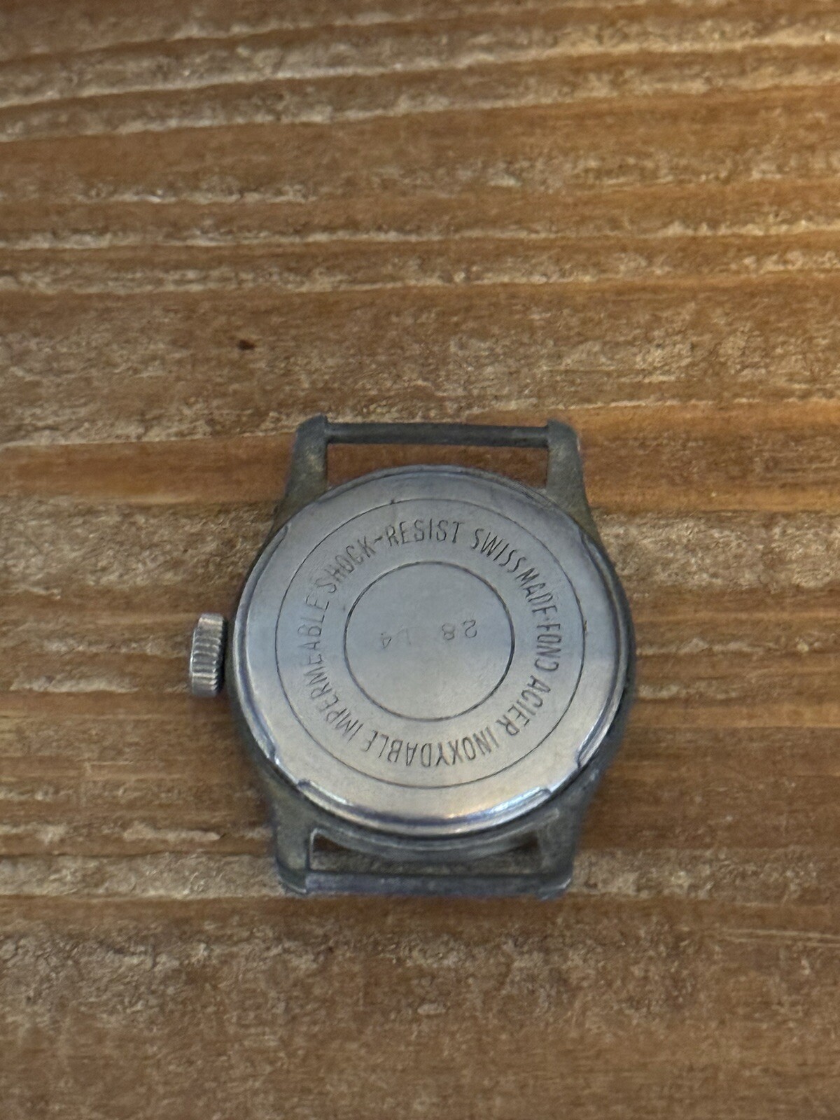 Vintage WATCH ACIER INOXYDABLE Swiss Made