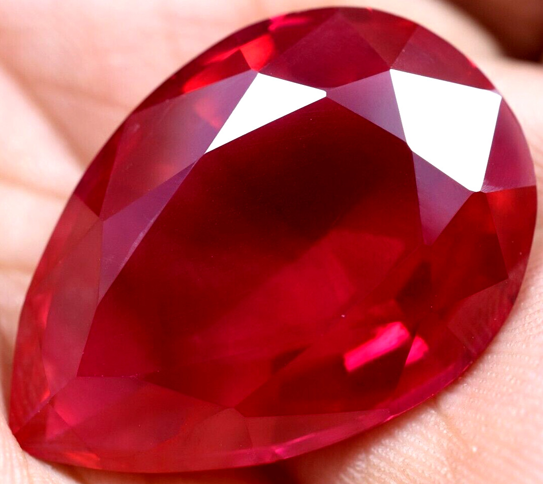 Natural 54.25 Ct Mogok Pink Huge Ruby Sparkling GGL Certified Loose Gemstone