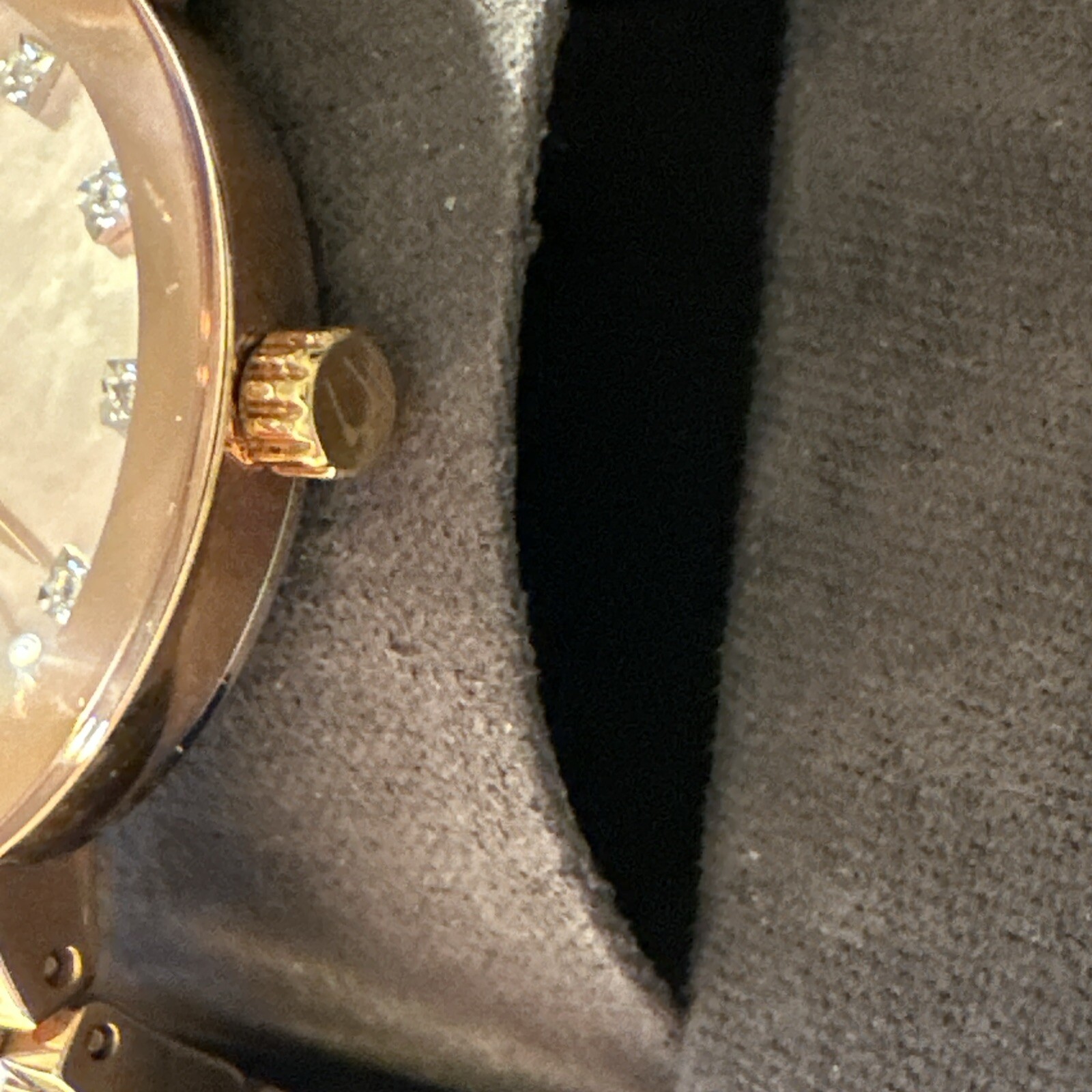 Bulova Women’s Diamond Accent Rose Gold Watch 30MM 97P132
