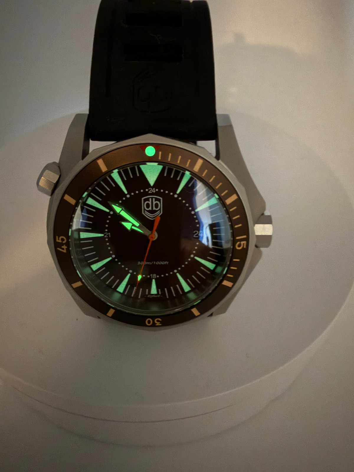 Vintage-VDB 2018 Blasted – BRAND NEW FULL SET – ETA2824-1 w/crown bezel control