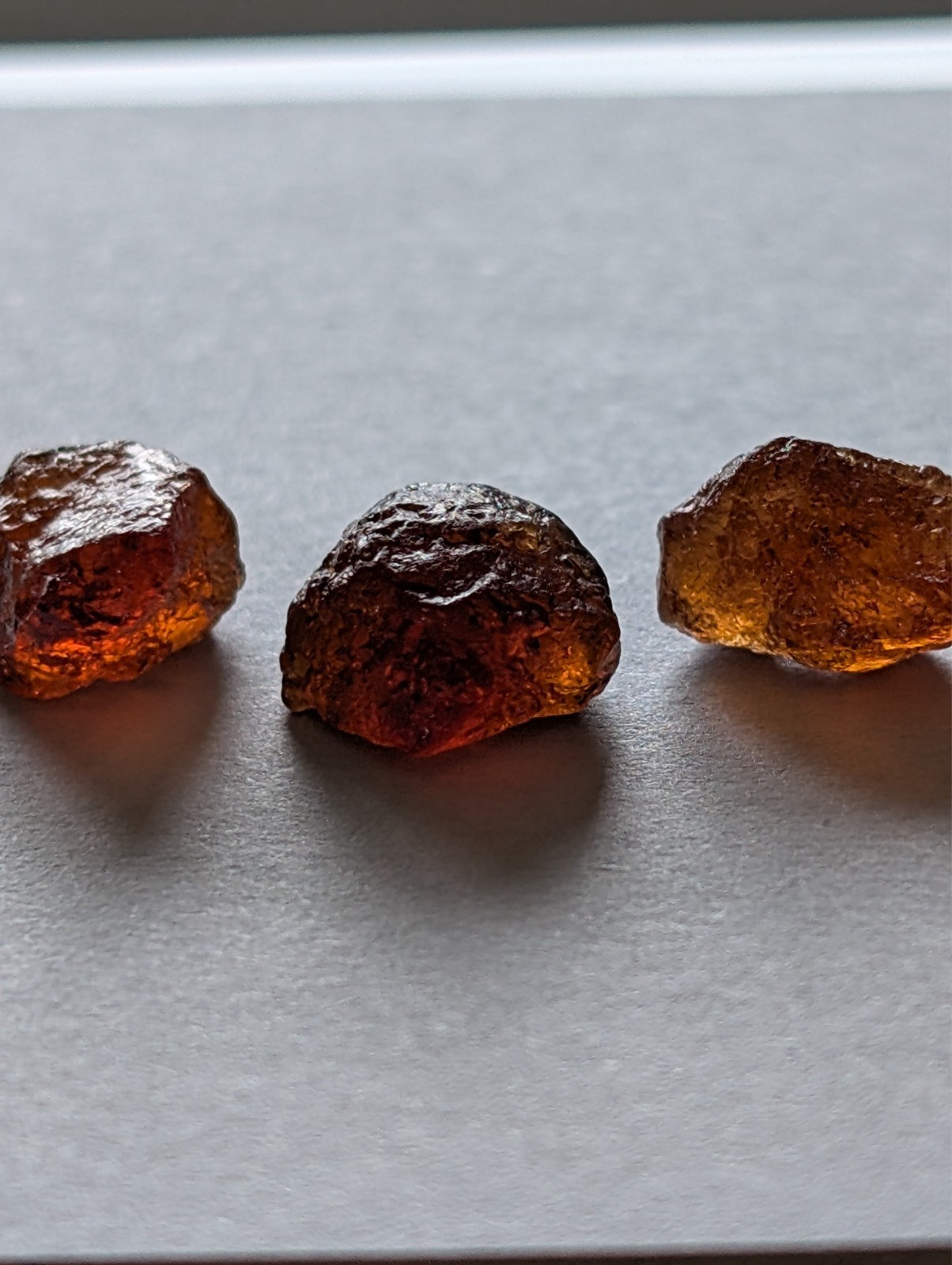 USA seller 15.14 ct IF – Eye clean Hessonite garnet facet rough gemstone