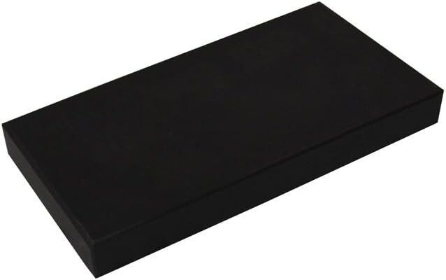 Premium 2×4 Jewelry Testing Stone for Gold, Silver, Platinum – Anti-Skid Backing