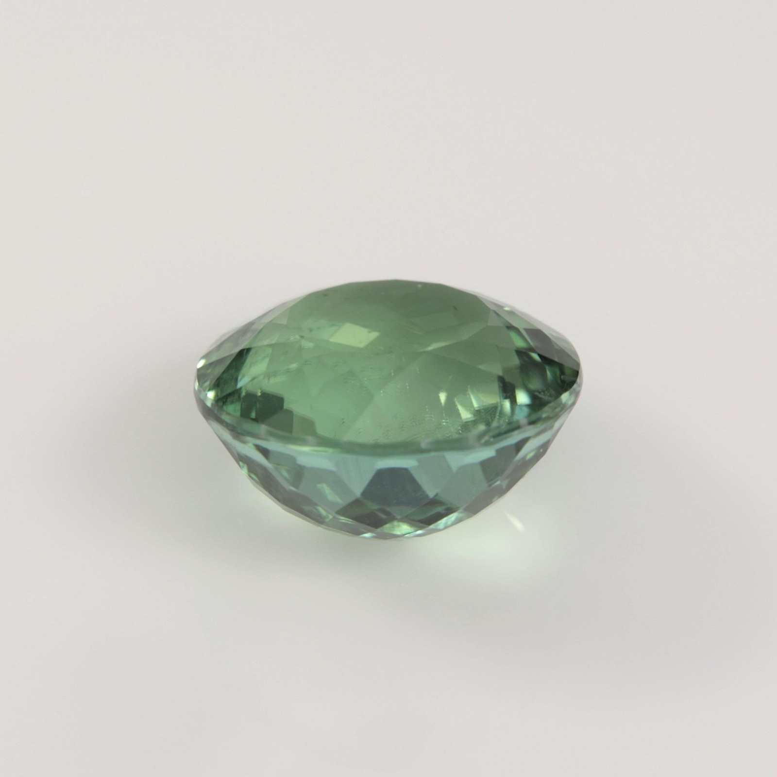 5.37carats mint green natural tourmaline round 11×7 mm 21041237
