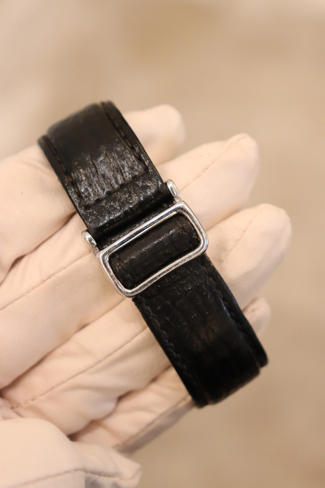 Ebel Chronograph Black Dial on Leather 1911 Chronograph E9137240