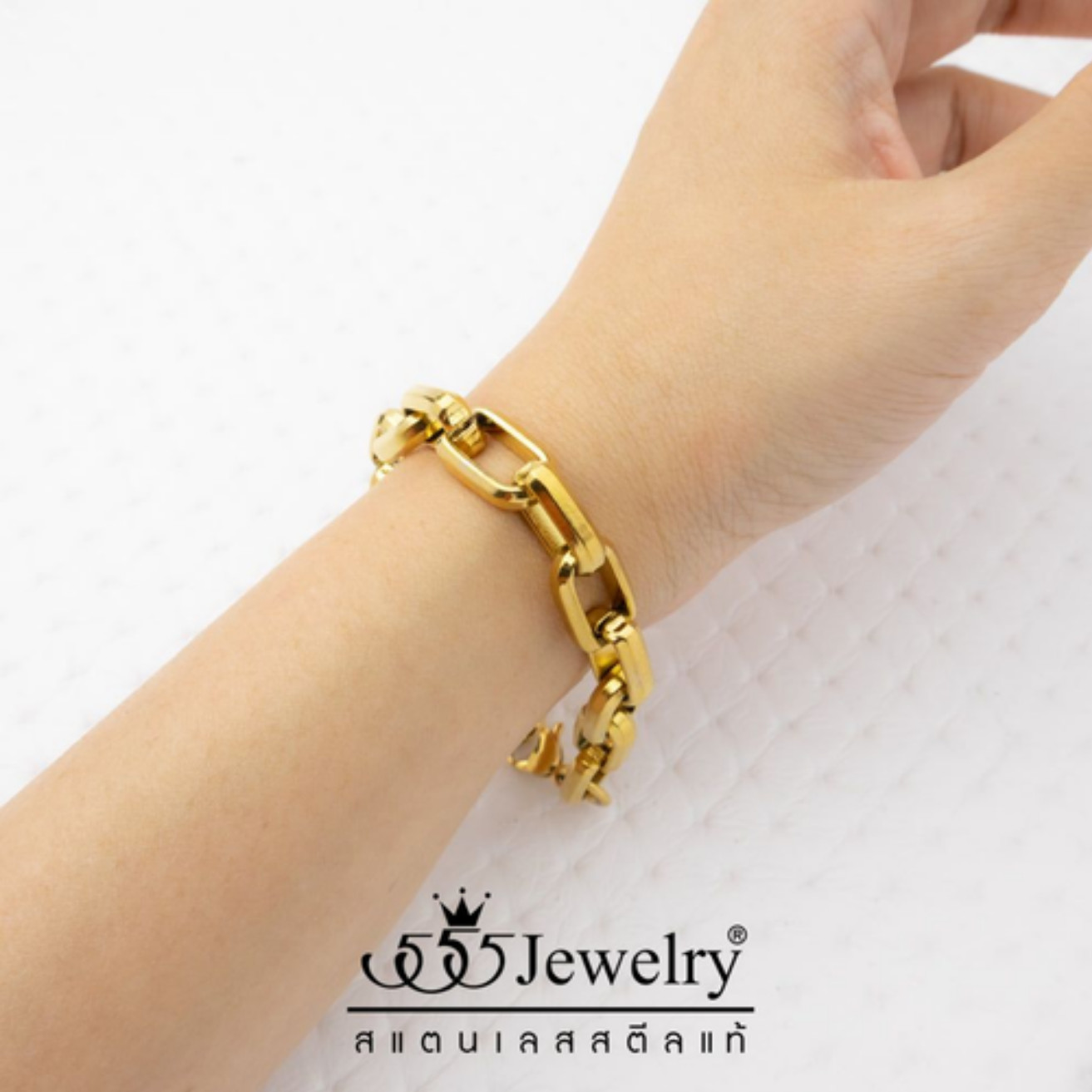 Men’s fashion stainless steel bracelet, modelMNC-BR777, size 21 CM. goodbracelet